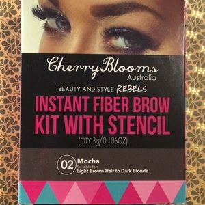 Mineral Fiber Brow Kit With Stencils